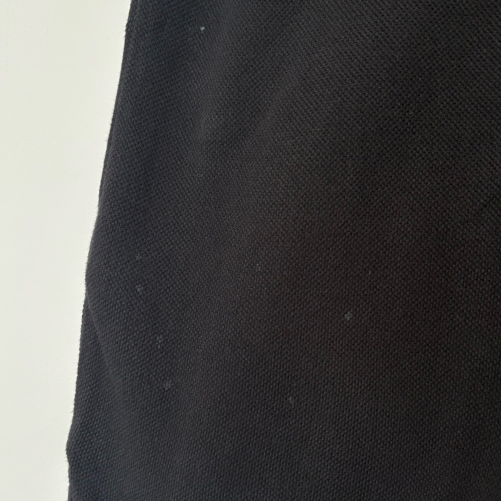 Roots Mens Black Polo Short Sleeve Shirt Size S 100% Cotton Business Casual - Picture 5 of 10
